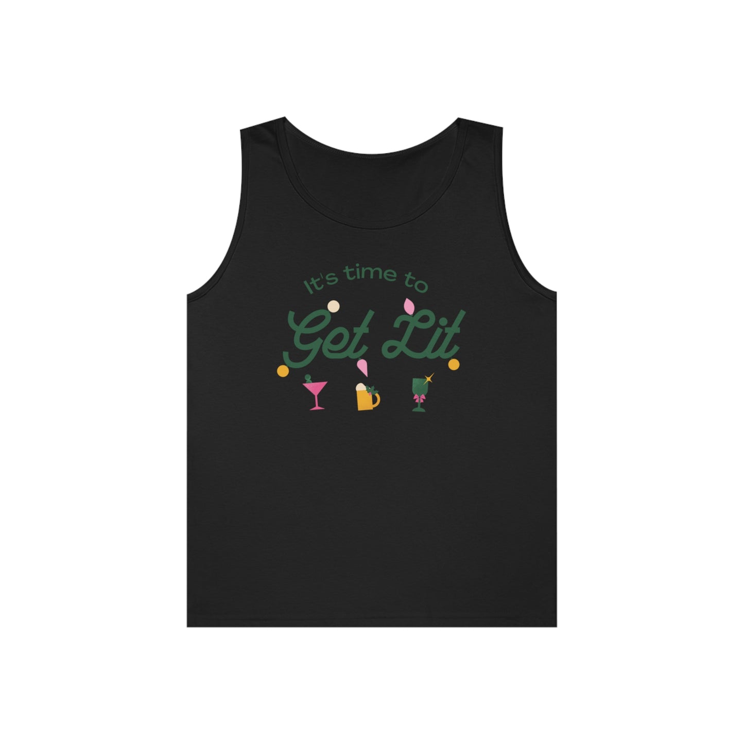 It's Time to get lit! Tank Top