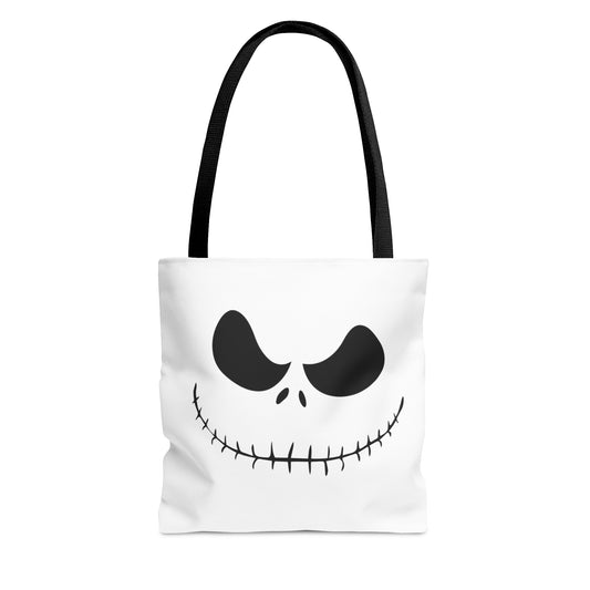 Spooky Skeleton Tote Bag