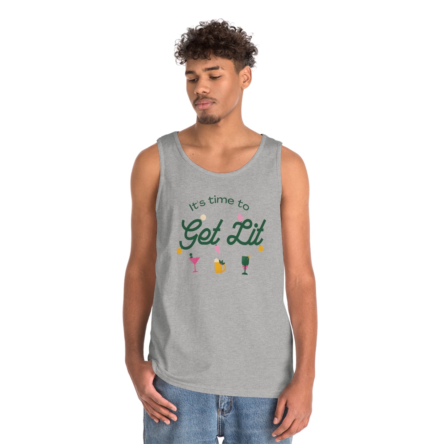 It's Time to get lit! Tank Top