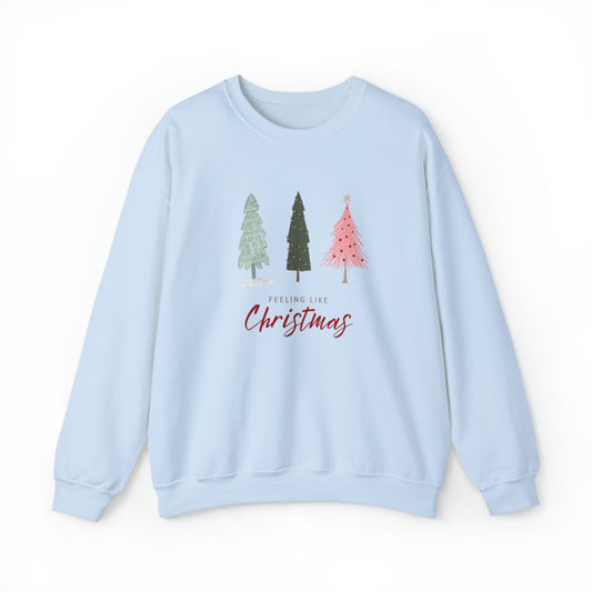 Feeling Like Christmas Crewneck Sweatshirt