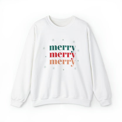 Merry, Merry, Merry Crewneck Sweatshirt