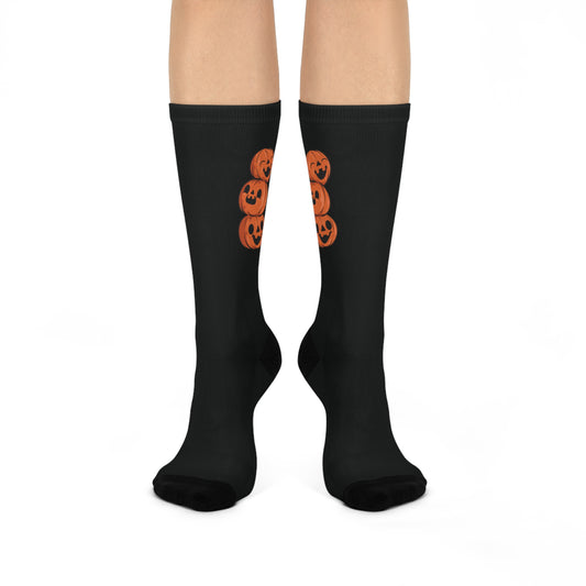 Silly Pumpkins Crew Socks