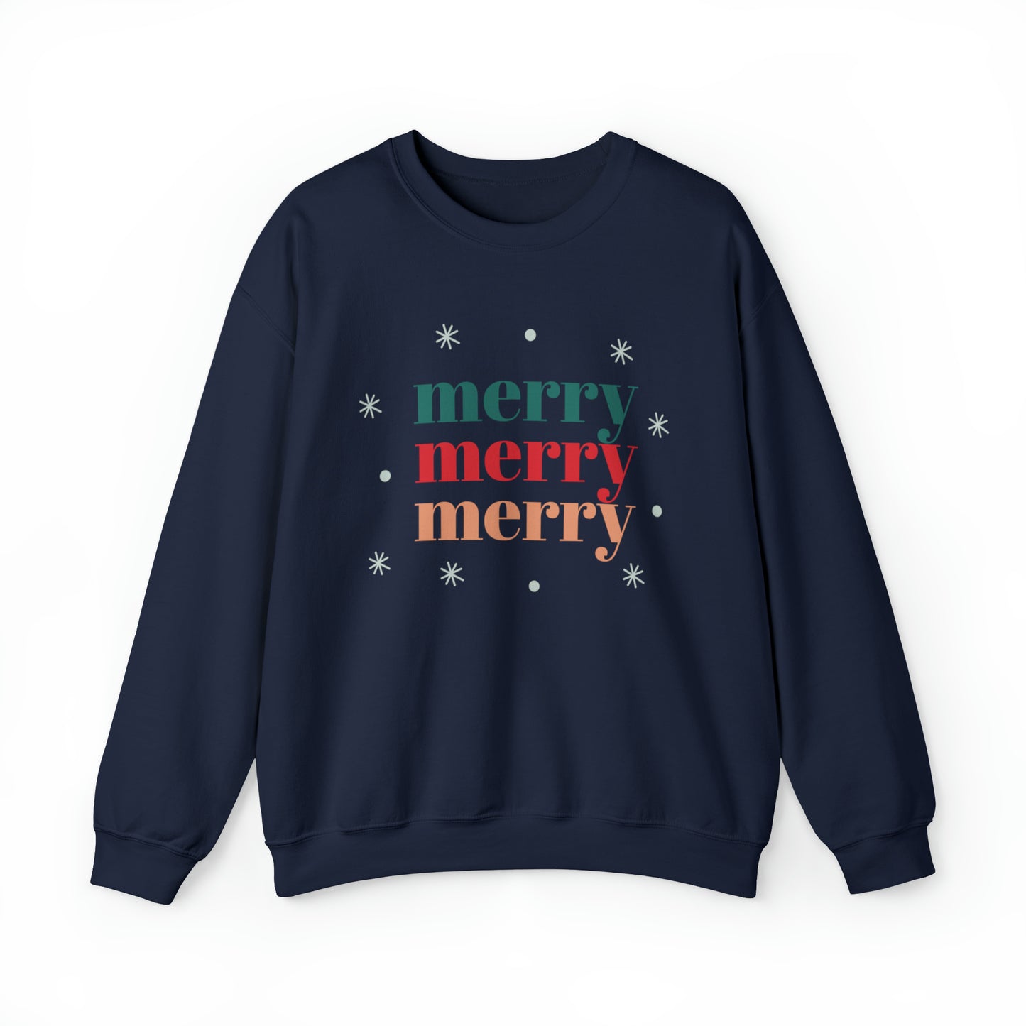 Merry, Merry, Merry Crewneck Sweatshirt