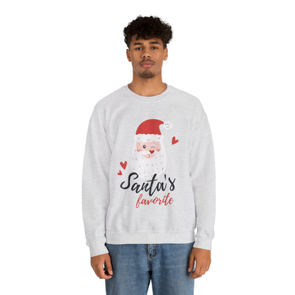 Santa's Favorite Crewneck Sweatshirt