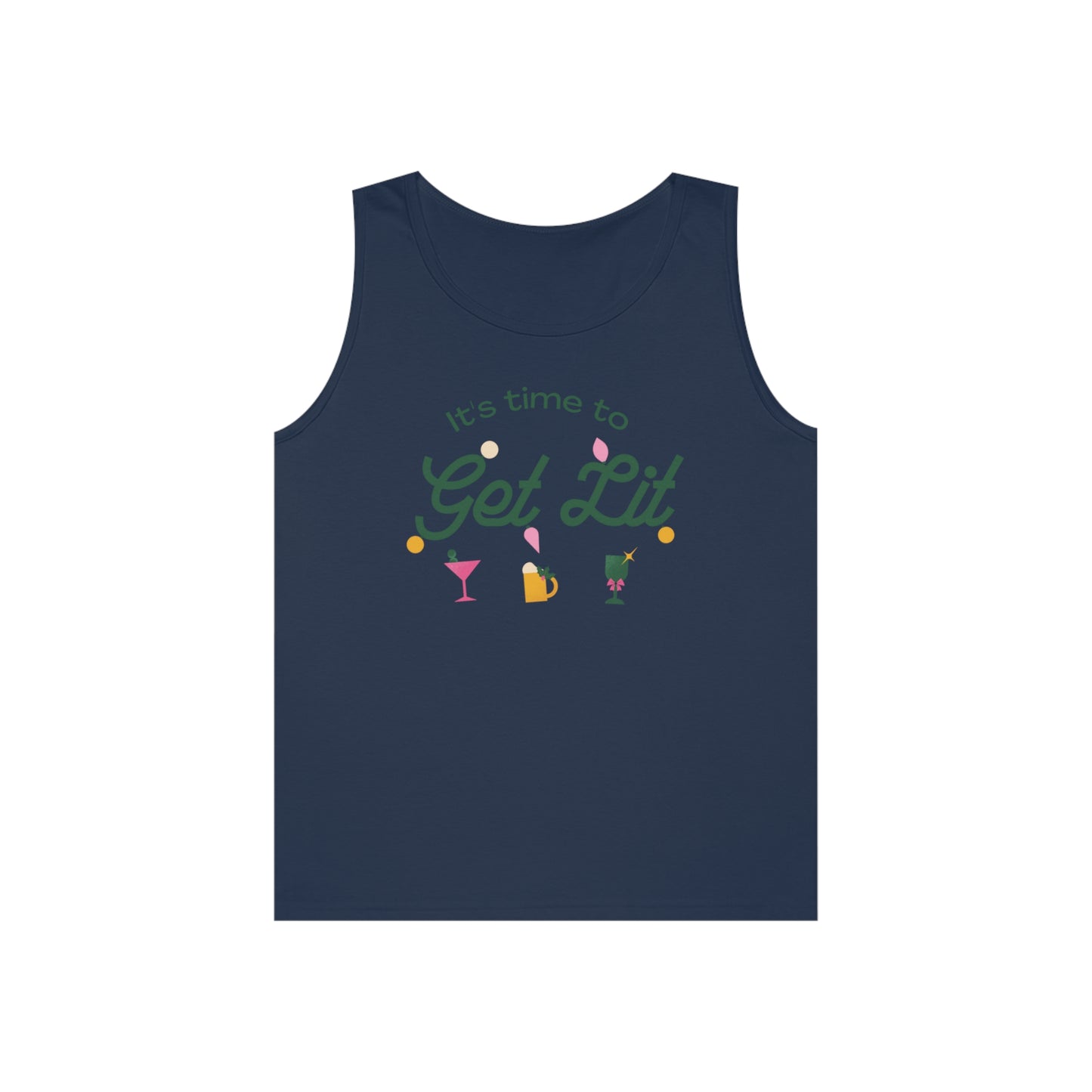 It's Time to get lit! Tank Top