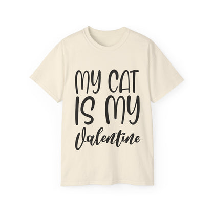 My Cat Is My Valentine T-shirt