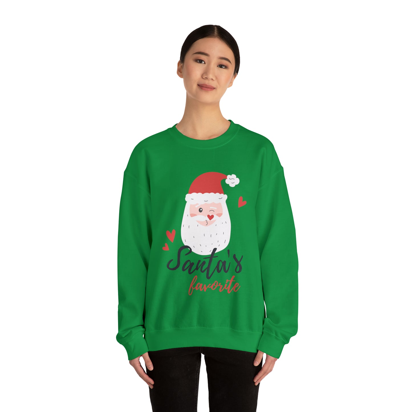 Santa's Favorite Crewneck Sweatshirt