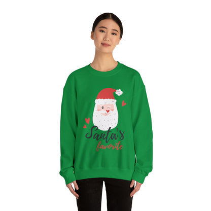 Santa's Favorite Crewneck Sweatshirt