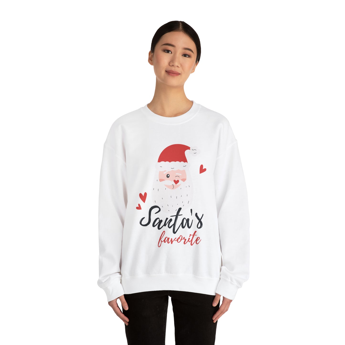 Santa's Favorite Crewneck Sweatshirt