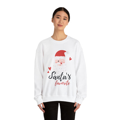 Santa's Favorite Crewneck Sweatshirt