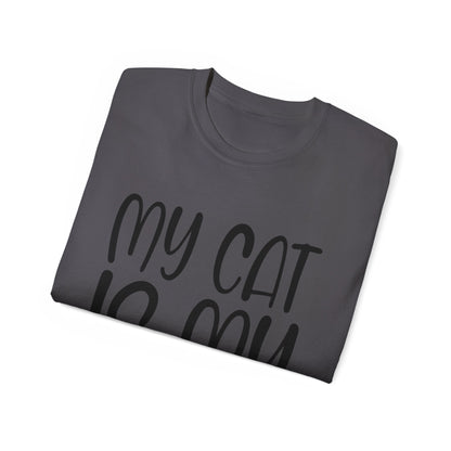 My Cat Is My Valentine T-shirt