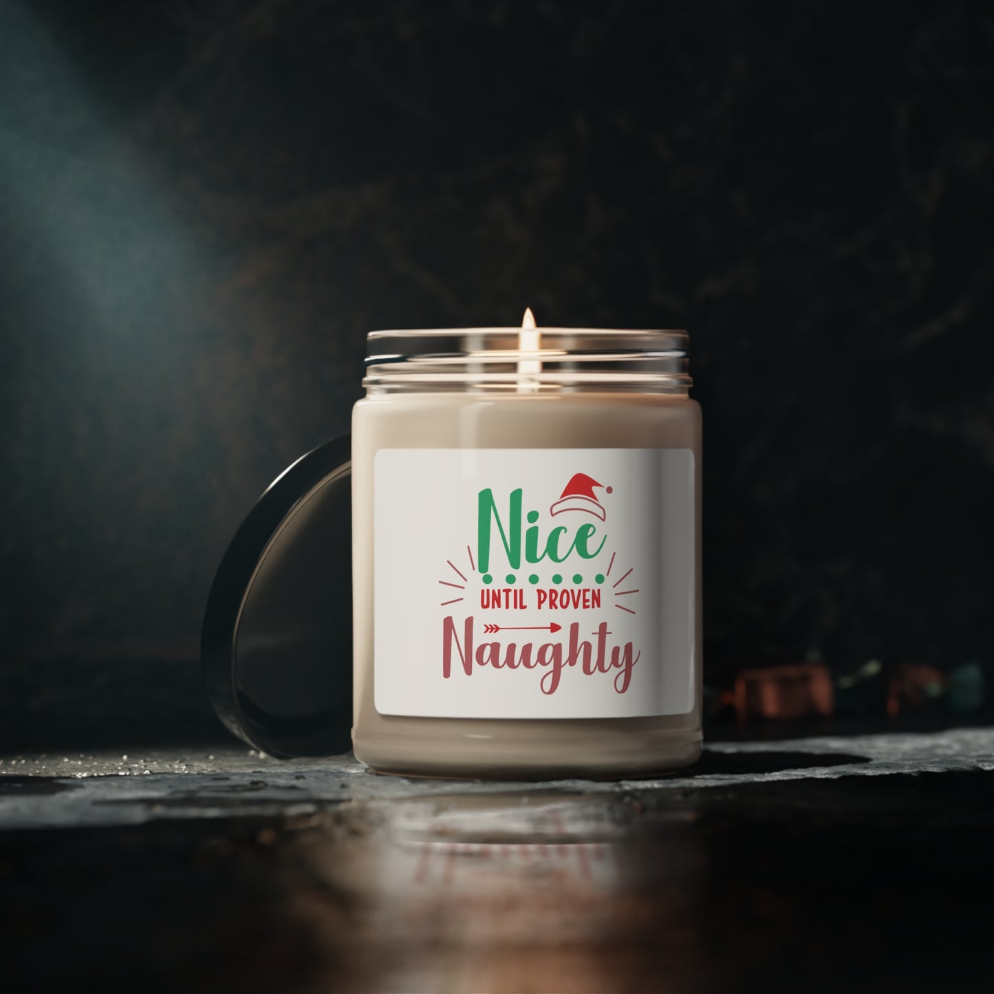 Nice Until Proven Naughty Scented Candle