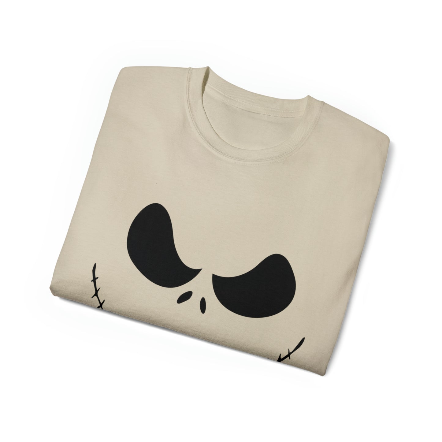 Spooky Skeleton Cotton T-Shirt