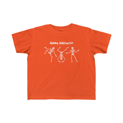 Happy Halloween Skeletons Toddler's Tee