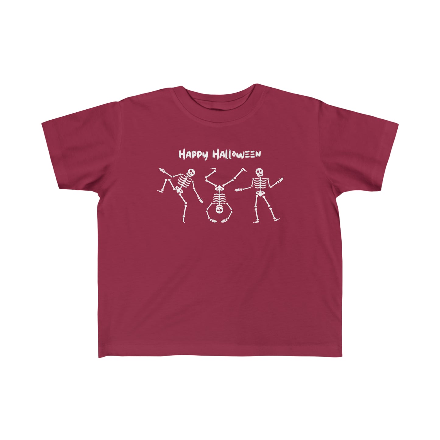 Happy Halloween Skeletons Toddler's Tee