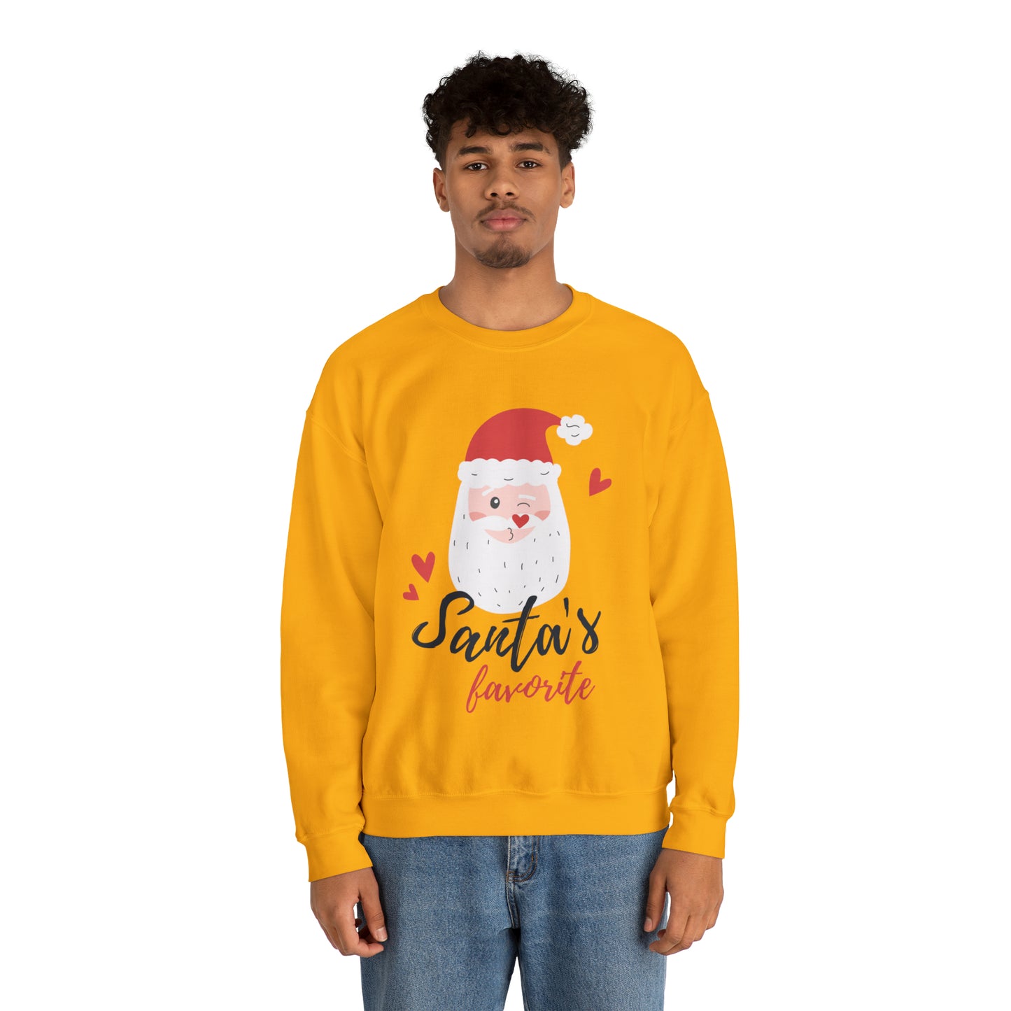 Santa's Favorite Crewneck Sweatshirt