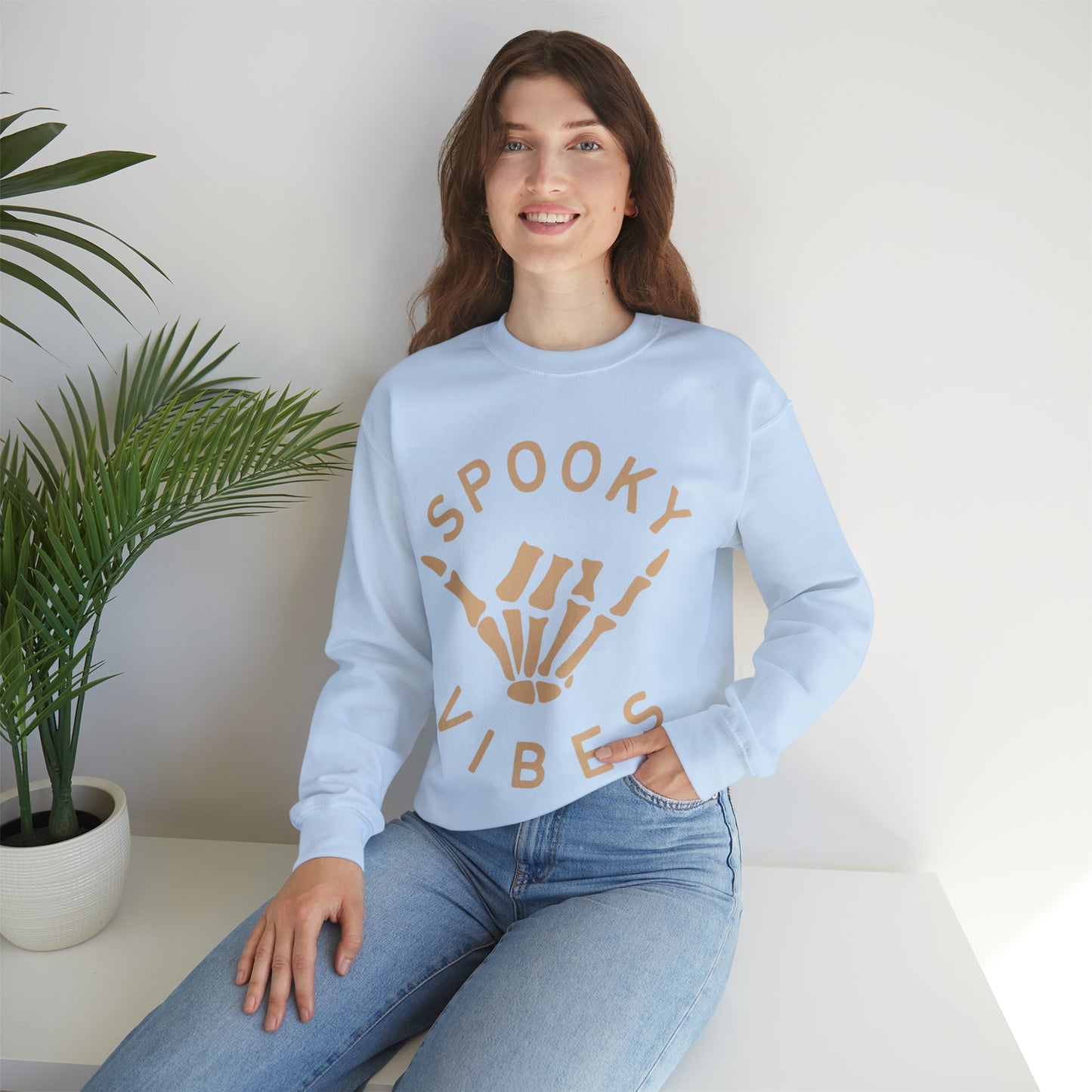 Spooky Vibes  Crewneck Sweatshirt