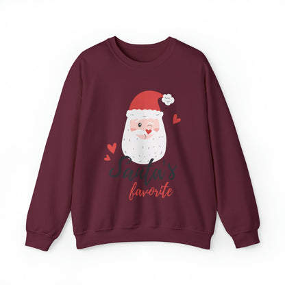 Santa's Favorite Crewneck Sweatshirt