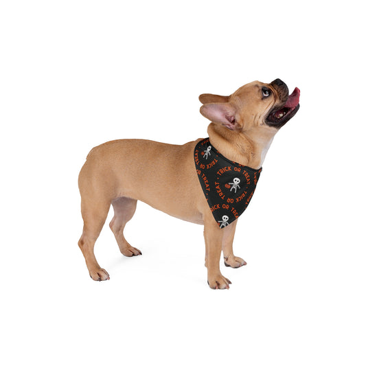 Skelly Trick or Treat Pet Bandana