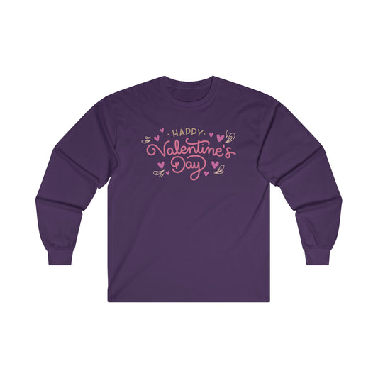 Happy Valentine's Day Long Sleeve Tee