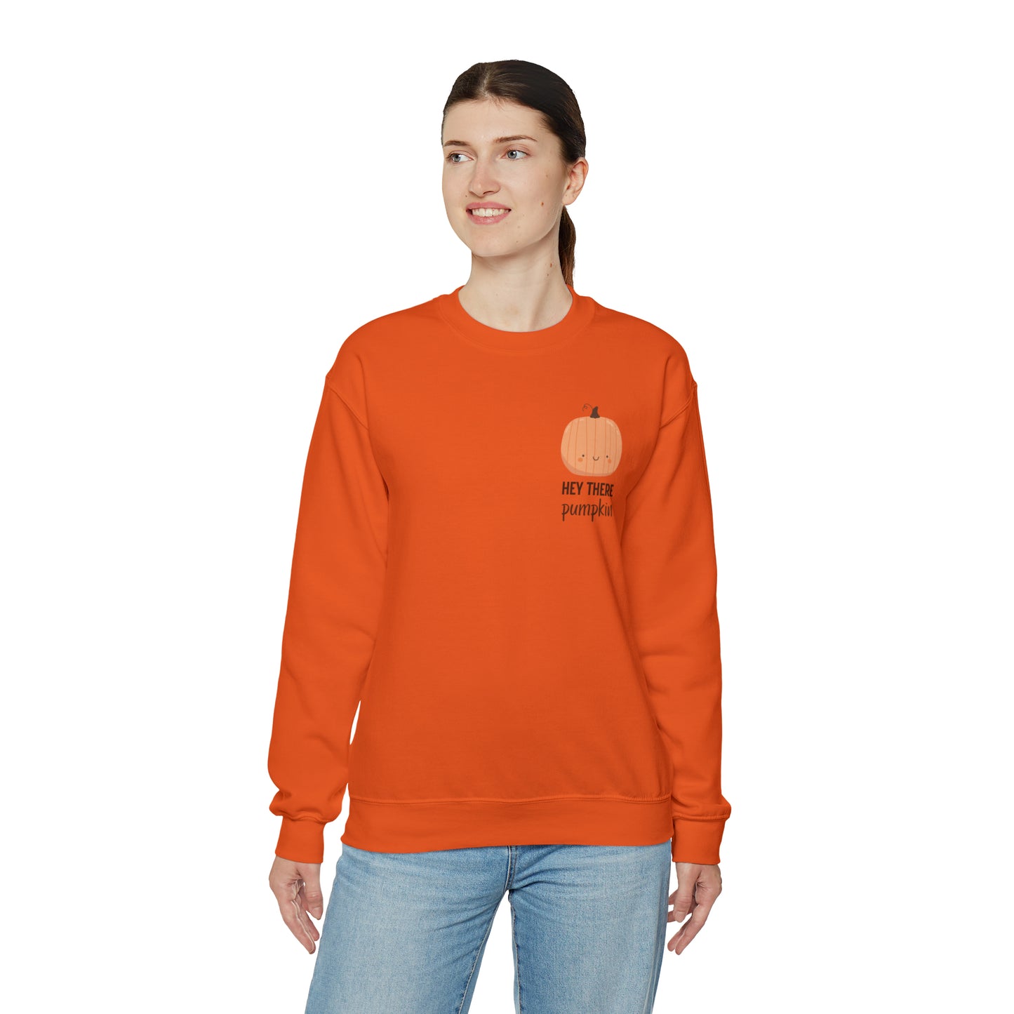 Hey There Pumpkin! Crewneck Sweatshirt