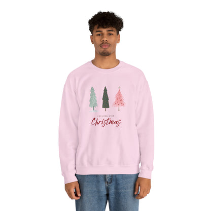 Feeling Like Christmas Crewneck Sweatshirt