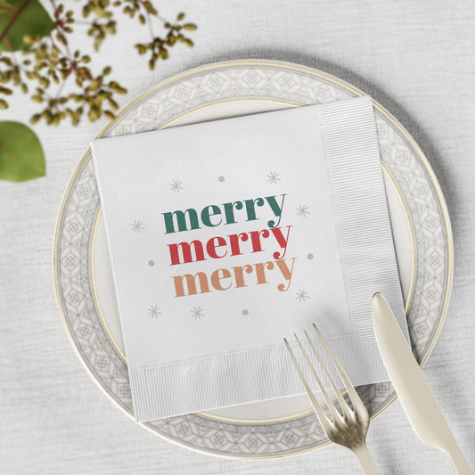 Merry, Merry, Merry Napkins