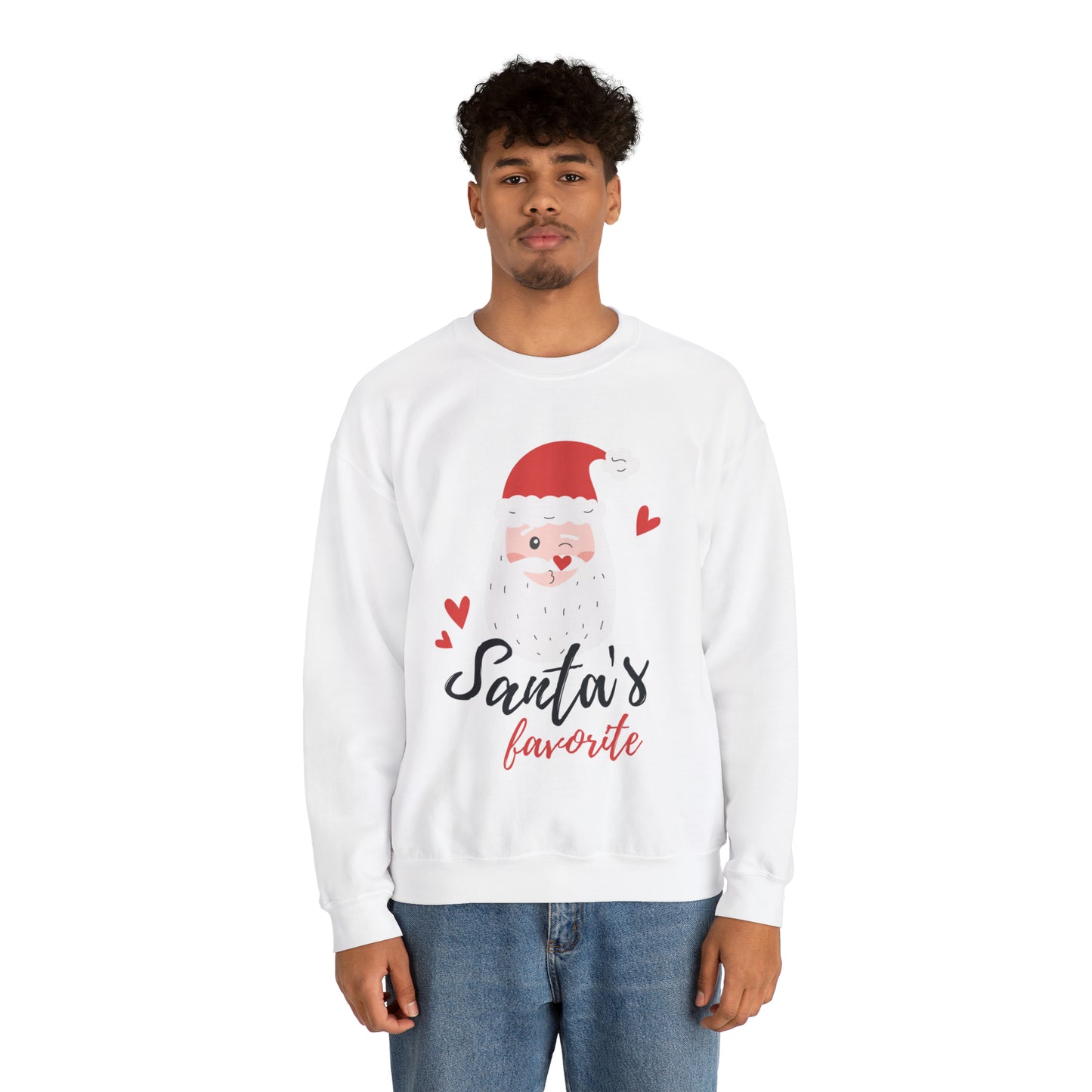 Santa's Favorite Crewneck Sweatshirt