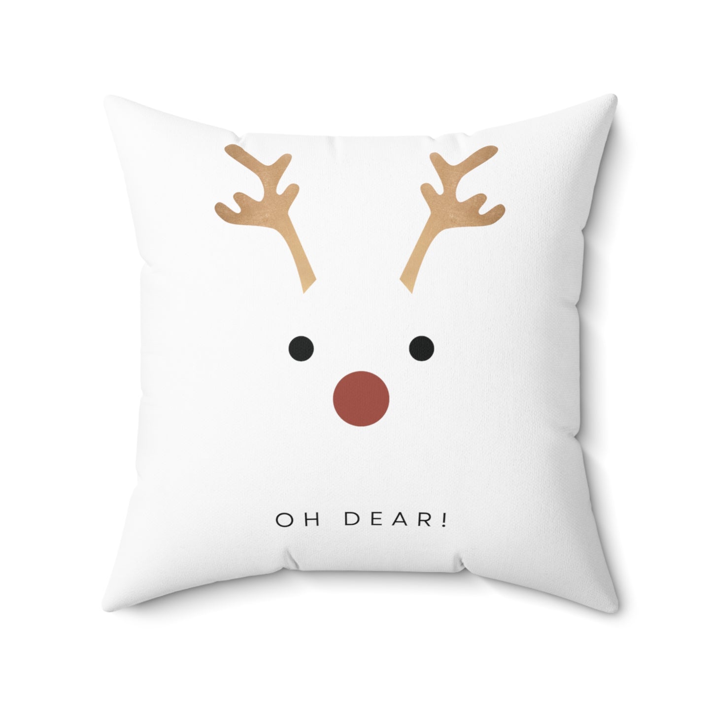 Oh Dear! Square Pillow