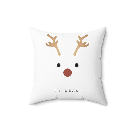 Oh Dear! Square Pillow