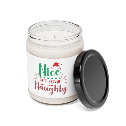 Nice Until Proven Naughty Scented Candle