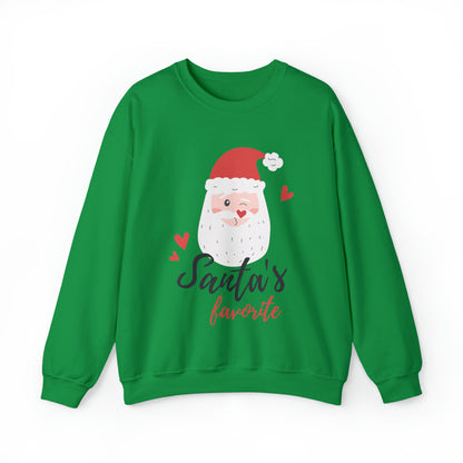 Santa's Favorite Crewneck Sweatshirt