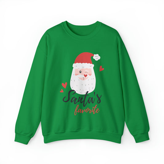 Santa's Favorite Crewneck Sweatshirt