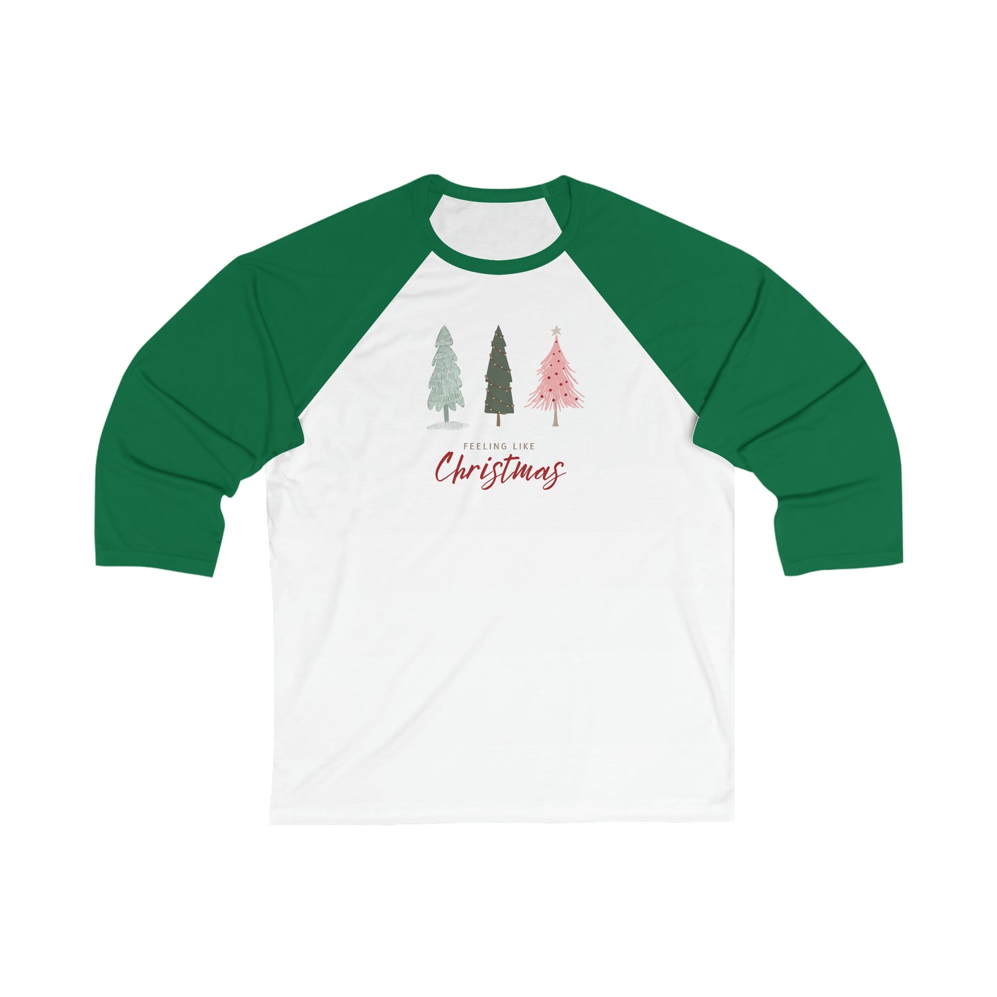 Feeling Like Christmas Baseball Tee