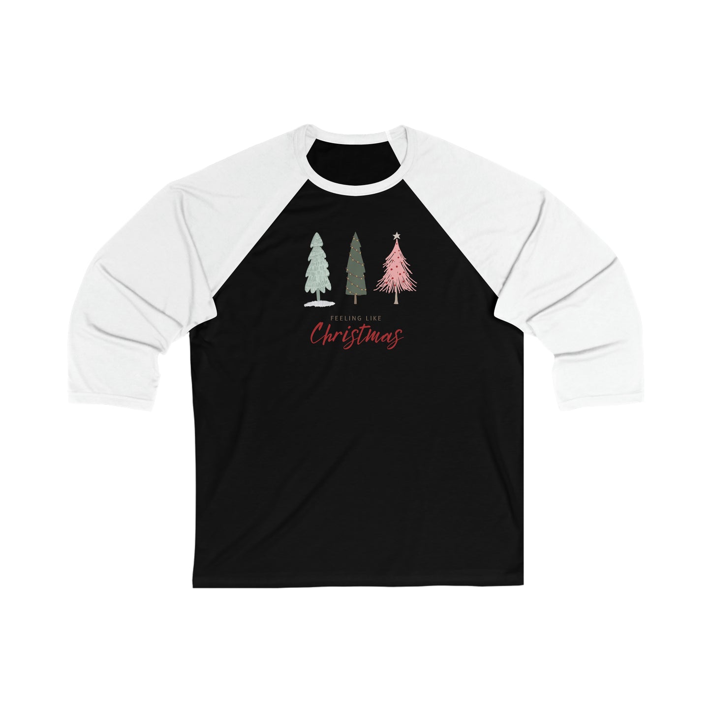 Feeling Like Christmas Baseball Tee