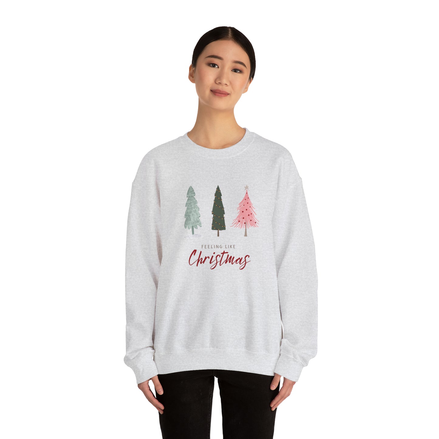 Feeling Like Christmas Crewneck Sweatshirt