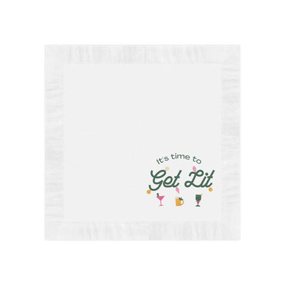 It's Time to get lit! Napkins